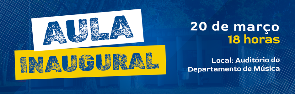 banner aula inaugural